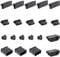 USB Port Caps, Silicone Anti Dust Cover Laptop Port Protection Stopper for USB Type-C, Headphone Port, HDMI Total 20pcs