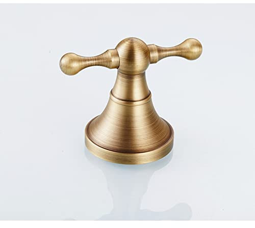 Vintage Messing Handtuchhaken Wandmontag Badezimmer Handtuchhaken Antike Doppel-Haken Handtuch-Haken Antik Messing Bronze Design Handtuchhaken Mantel-Hüten Kleiderhaken Haken Wandhaken