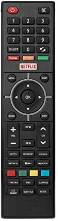 Telecomando per Seiki Q.bell QT40NX23 QT55NX23 QT40NX33 Denver Bolva NX-5868 NX-6568 NX-7568 Medion RC1821