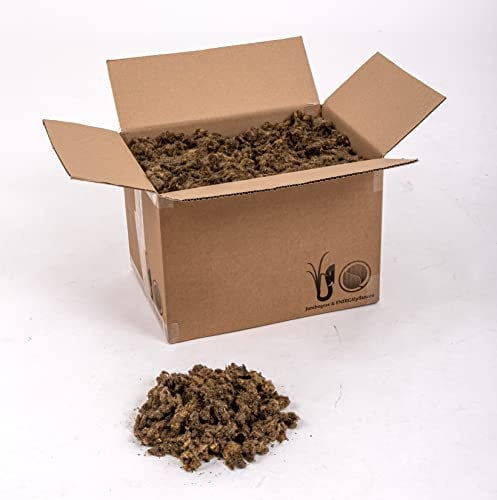 Schafwolle Öko-Dünger, Gartendünger für alle Pflanzen, 100% natur, unverpresste Nährstoff-Düngung für Gemüse, Blumen, Baum- und Strauchdünger (6 kg, Flocken, geschnitten)