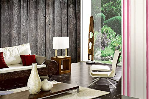 Non-woven photo wallpaper WOOD BACKGROUND 375 x 250 cm (incl. paste) - Non-woven wallpaper, wall mural, wall pictures - Wallpaper for living room, bedroom, office, kitchen - Ready to install