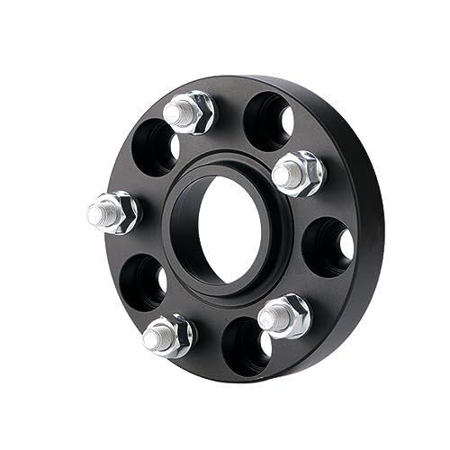 BENSIL Spurverbreiterungen 1 Stück Spurverbreiterungsadapter PCD 5x130 CB 71,6mm M14x1,5 25/30mm Für A-UDI Q7 4L Distanzscheiben Autonaben (Color : Athletic Black 30mm)