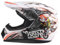 Kinder Crosshelm Mejia – Motorradhelm für Kinder, ABS-Schale, robuster Kinderhelm für Downhill, Quad und Motocross, Weiß, Größe S, 53 – 54 cm
