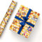 EYQQM 5 Stück Geschenkpapier 50,8 x 76,2 cm Kraftpapier Geschenkpapier Bögen Packung für Kinder Geburtstag, Party Aufbewahrung Festliche Dekoration (Musikstreifen)