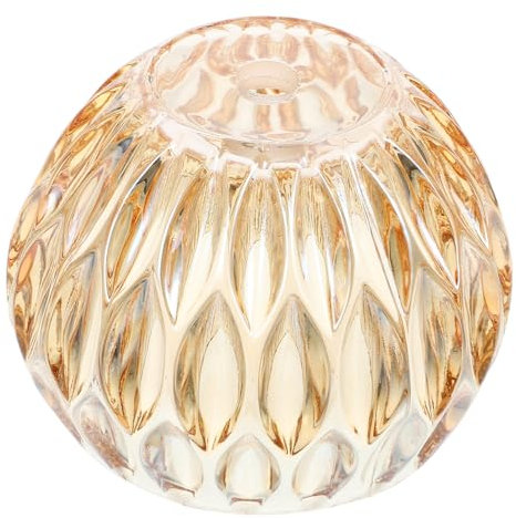 IMIKEYA Glas-Lichtschirm Runder Kugel-Lampenschirm Vintage-Kronleuchter-Lichtabdeckungen Ersatz Für Wandleuchte Pendelleuchte Tischlampe Stehlampe