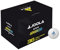 JOOLA Tischtennisbälle 3 Sterne Training Advanced 40+ mm Durchmesser Premium Tischtennis Bälle, Weiß, 36 Stück