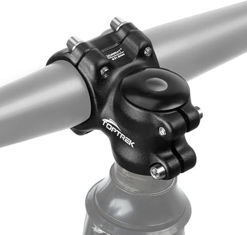 toptrek Fahrradlenker Vorbau, Lenkererhöhung Fahrrad 31.8mm*35mm/ 45mm/ 60mm/ 70mm, Fahrrad Vorbau Aluminium +7°, Lenkervorbau Wasserdicht und Rostfrei, Vorbau Lenkererhöhung für Rennrad, MTB, BMX