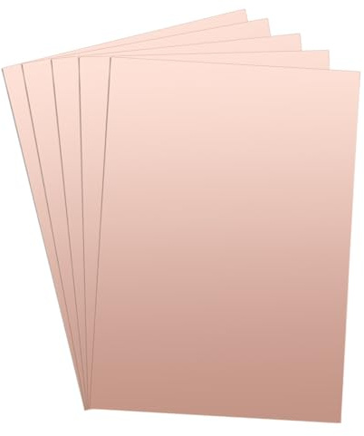 QUARKZMAN 5 st 70 x 50 mm dubbelsidig koppar belagd laminerad PCB kretskort FR4 tjocklek 1 mm gör-det-själv PCB-prototypkort