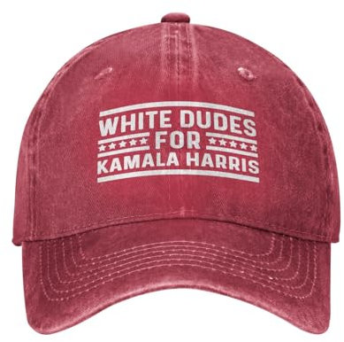 VINPHISH Weiße Dudes für Kamala Harris Hut für Männer Baseball Cap Cool Caps