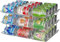STORICANS Can Storage Organiser for Pantry ,Adjustable Height and Width Canned Goods Organisers, Soup Can Organizer Holds Up to 36 Cans Food Dispenser Holder for Fridge,Kitchen Cabinet , 3 Tier(3 * 3)