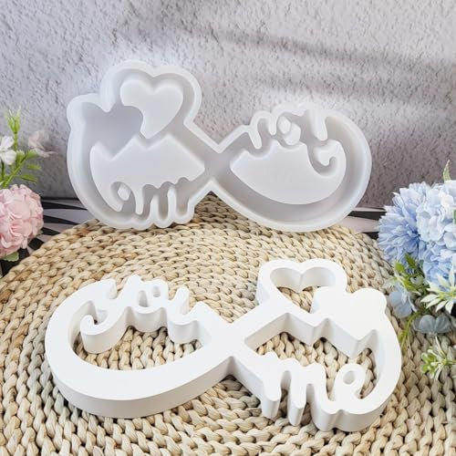 Silikonformen Gießformen Ostern, Silikonform Ostern Herz Gießform Herz Gips Zum Gießen Gießform Ostern Hase Gipsform Ostern Silikonformen für Handwerk (C)