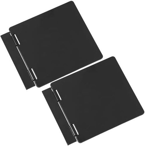NUOBESTY Central Thermostat Cover Switch Housing Water-Safe Sleek Easy Mounting Black 2 Pack