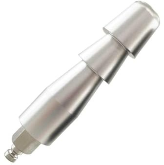 1x Vac U Lock Adapter Fit for 6-Sided Joint Mechines Connector Quick Lock Connectors Device Reciprocating Air Machine Attachments Accessories Silver (Silver)