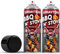 SPRAYTEKK Heat Resistant Spray Paint - 400ml | Matte Black Finish | Up to 800°C | Ideal for BBQs, Stoves, Firepits, Ovens, Automotive Engines & More | Indoor & Outdoor Use (1)