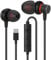 KP TECHNOLOGY In-Ear Earphones For Honor X6c / 400 - Pro - Lite / 200 - Smart - Pro - Lite / 90 Smart - Lite / 70 - Lite / 50 / X6b / X7b / X8a / X7a / X6a / X6 / X7 / X8 (BLACK) (VDEAR-022)