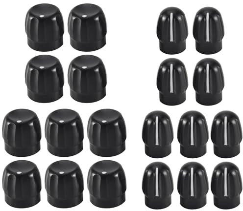 Orolotay 10Pairs Volume Knob + Channel Knob for Two Way Radio CP040 EP350 GP328 EP450 PRO5150 GP338 HT750 Accessories