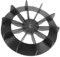 Alipis Air Compressor Fan Kit Replacement Cooling Motor Fan for Small Compressors Enhanced Airflow Easy Installation Essential Component for Industrial Household Use