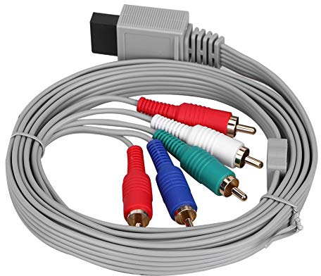 Cavo del Componente WI, HDTV con Adattatore Video AV Ad Alta Definizione AV Cavi Wii Accessori Wii per Il di Gioco U
