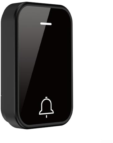 CARMOTTER Wireless Doorbell, Self-Powered No Battery Door Bell, with Loud Chime and Waterproof for Installation in Home Entryway(1)