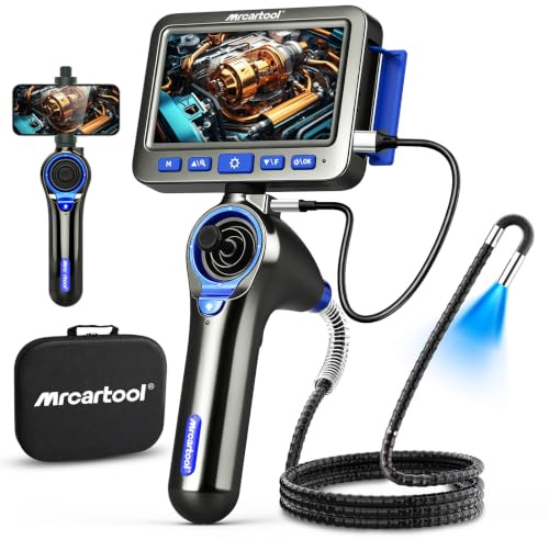 MRCARTOOL 360° Endoskopkamera mit 0,24 Zoll schlanker Sonde