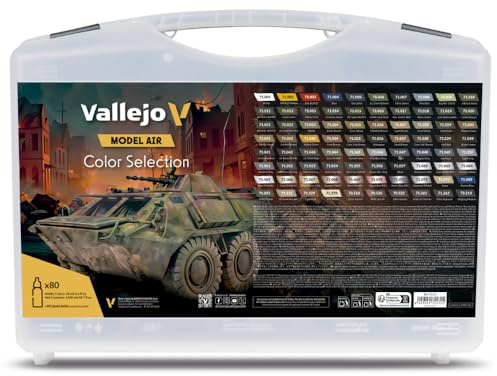 Vallejo 771171 - Farbkoffer Model Air Color Selection -