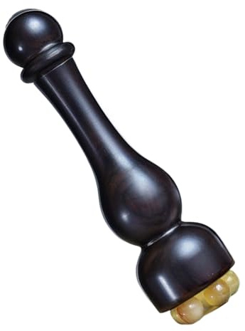 Natural Eye Stick - Wooden Massage Tool for Relaxation | Compact Wood with | Lightweight Handheld Accessory, Spa Aid, Travel Yoga Meditation Use, Facial Salon Aromatherapy