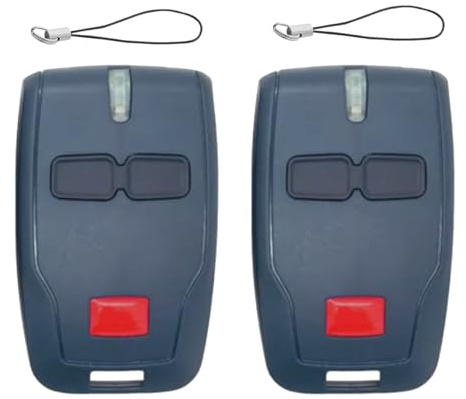 LgCiXli Lot de 2 Mandos a Distancia para Portón BF Mitt0 2/2B RCB | Emisor 433,92 MHz para Motorización de Garaje y Cerca Automática | Control de Acceso Seguro de Alta Alcance