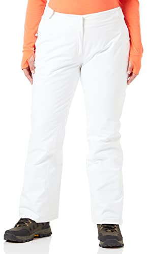 Schöffel Damen Ski Pants Pinzgau1, wind- und wasserdichte Schneehose mit 2-Wege-Stretch, atmungsaktive Damen Hose mit Schneefang, bright white, 44