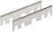 EUROTABAK 2 Stk. Abstreifkämme Schnittbreite 0,8mm für TC-100 Tabakschneidemaschine - Ersatzteil Tabakschneider, Länge 10cm