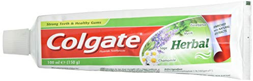 COLGATE WTOH23 Herbal Toothpaste, 100 mL White