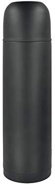 METALTEX Universe Termo Doble Pared, Negro, 0.50 litros