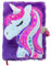 powerking Tagebuch für Mädchen,Unicorn Journal Notebook und Schulheft mit Schloss für Kinder und Kinder(Einhorn)
