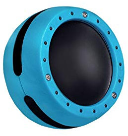 Halilit Hi-Lo Hand Shaker. Hand Percussion Musical Instrument. Percussionists of All Levels. Teens & Adults. Durable Easy Grip (Blue)