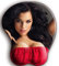 Tapis de Souris Sexy Repose-Poignets en Silicone Seins 3D Seins Fille Rouge