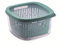 Snips, Aroma Keeper Recipiente guarda Alimentos 1,50 Lt, Botes Cocina Almacenaje 17,5 x 17,5 x 10 cm, Envase Alimentos con Rejilla interior, Azul, Made in Italy, 0% sin BPA ni ftalatos