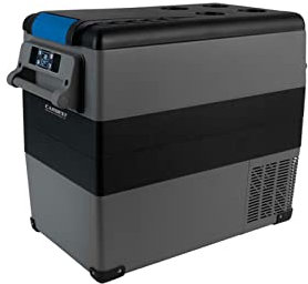 Carbest Kühlbox Gefrierbox 50L Tragbar 12/24V Mini Kompressor Kühl- und Gefrierschrank