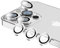 Phoneaura [6 unidades para Apple iPhone 13 Pro Max y iPhone 13 Pro Protector de cámara de cristal para lente de lente de aluminio