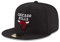 New Era 59Fifty Cap Chicago Bulls Black Schwarz, Size:7 5/8