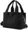 zhongningyifeng Damen-Handtasche, Schultertasche, klein, lässig, mit mehreren Taschen, Tragegriff, Crossbody-Einkaufstaschen, Schwarz