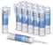 HAUSA Sanitär-Silikon HS100 zementgrau 12x 310ml hochelastische Fugendichtmasse für Bad Dusche Küche schimmelresistenter wasserdichter Acetat Silikon-Dichtstoff in Kartusche zum Abdichten Verfugen