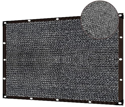 Anyingkai Schattiernetz mit ösen 3x6m,Schattennetz Garten,Schattierungsnetz für Gewächshaus,Sonnenschutz Netz,Beschattungsnetz 85-95% Shading Rate