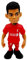 MINIX Luis Díaz Liverpool 12cm Figure - Collectible Díaz Figure Sports Football Icon Range for Fans
