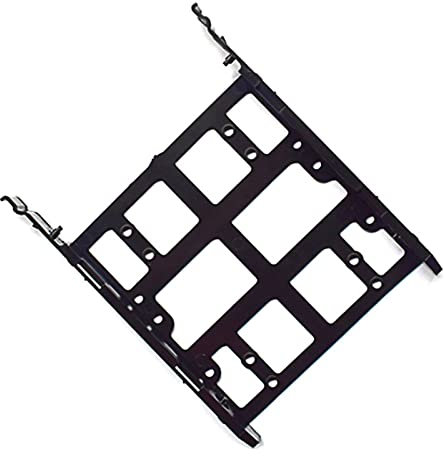 Plastic 2.5 Inch / 3.5 Inch SSD HDD Metal Mounting Adapter Bracket PC Hard Drive Enclosure Tray Holder Desktop Hdd Bracket 3.5 5.25 Screws Tray Hdd Internal