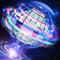 TOMZON Hoverball Fliegender Ball, Magic Spinner Flugball mit LED Lichter, Mini Drohne, Flying Ball, Fliegendes Spielzeug, Boomerang Schwebender Ball, Geschenk für Kinder Jungen Mädchen, Blau