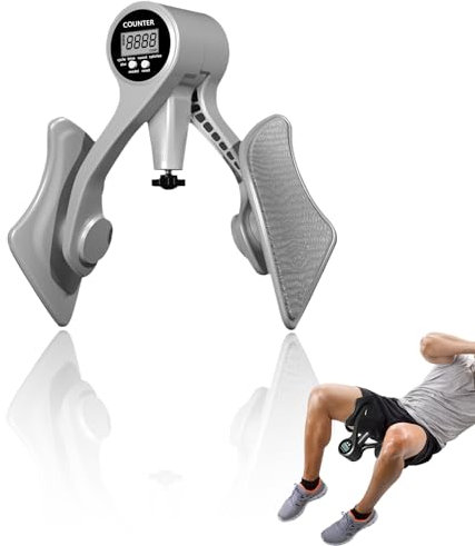 Beckenboden Trainer Damen für Frau, Beinpresse Po Trainer für Zuhause, Männer Trainingsgerät FitnessgeräTe,SportgeräTe Zuhause, Beckenboden muskel trainer für Postpartum-Korrektur (mit timer)