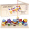 KRUZZEL Magnetisches Angelspiel Holzpuzzle Sorter Montessori Lernspielzeug 22565