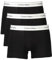 Calvin Klein, Men's, Trunk 3Pk 000NB3963A, Black (Black, Black, Black), 2XL