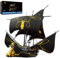 JMBricklayer 40111 Pirate Ship Building Toys with Hot-Stamping Tech, Black Pearl Ghost Silence Ships, Construction Set for Adults to Build, for Pirate Fans Boys Aged 8+ (1560 Pieces)