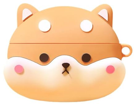 CTDWNT for Bose Ultra Open Earbuds Case Cover,Soft Silicone Shockproof Protective Skin Case,Cute Astronaut,Corgi Shape Open Bluetooth Headphone Protective Case