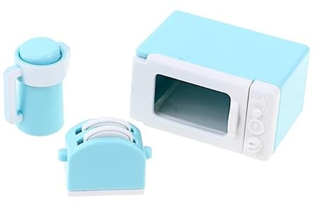 VICASKY 1 Set Dollhouse Toys Toy Oven Play Microwave for Play Kitchen for Oven Microwave Toy Microwave Kitchen Toys Microwave Toy Dollhouse Accessories